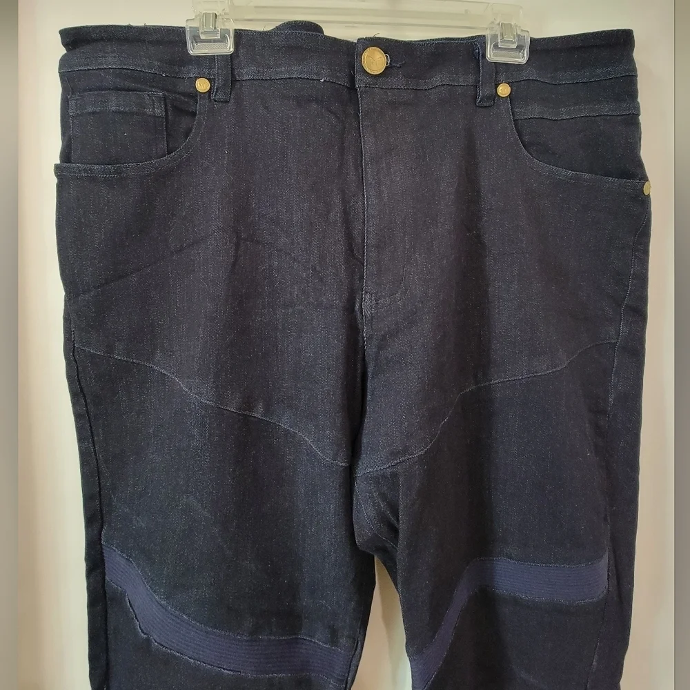 Mens Mogul Blue Denim Jeans Size 42 New W/Tags